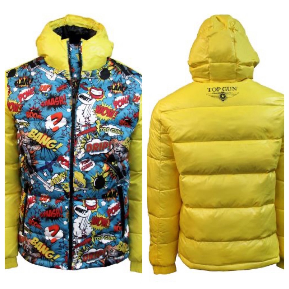Top Gun Down Comic Jacket
